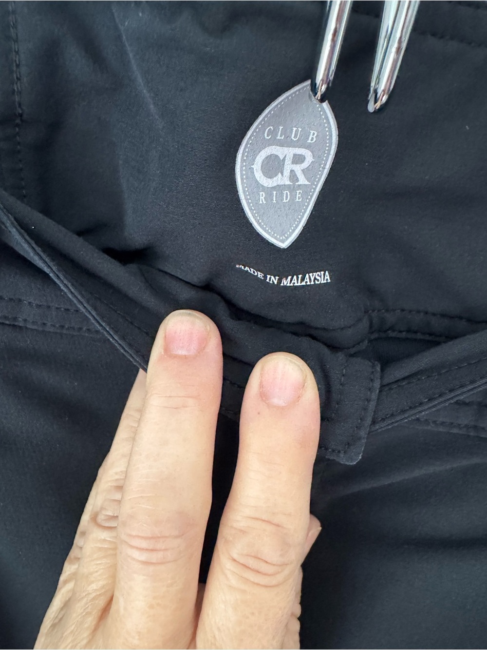 Club Ride Apparel Black Cargo Riding Pants - Picture 4 of 10
